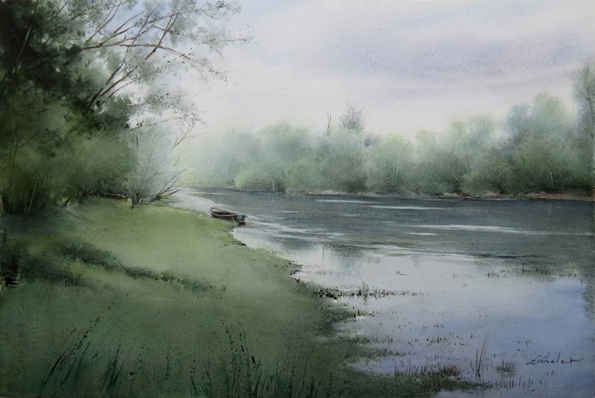 Along the river