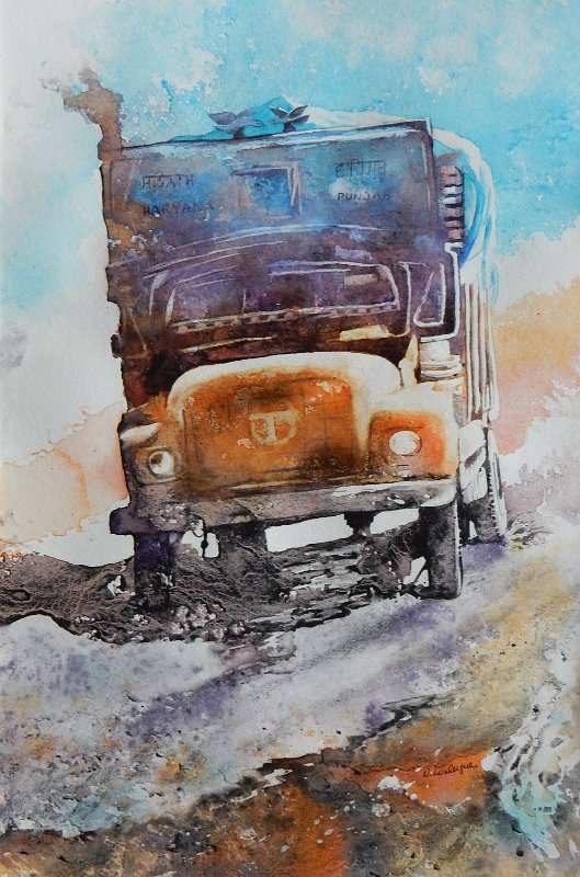 Camion au Ladakh